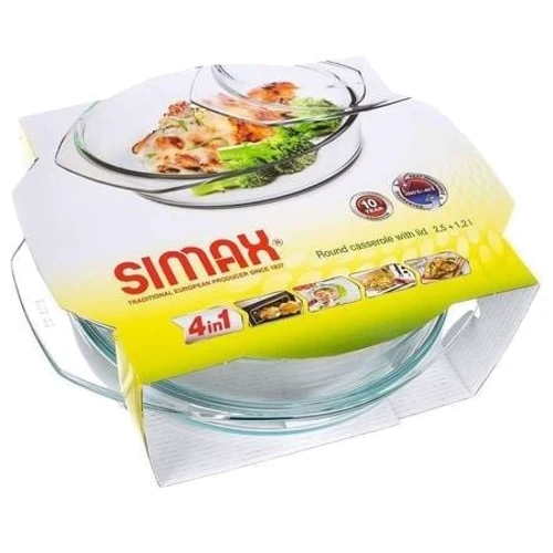 Кастрюля Simax 2.5 л с крышкой 1.2 л (6176/6186): Объем, л 2.5