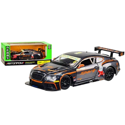 Машинка метал 68267A АВТОПРОМ, 1:24 Bentley Continental GT3 Concept: Виробник АВТОПРОМ