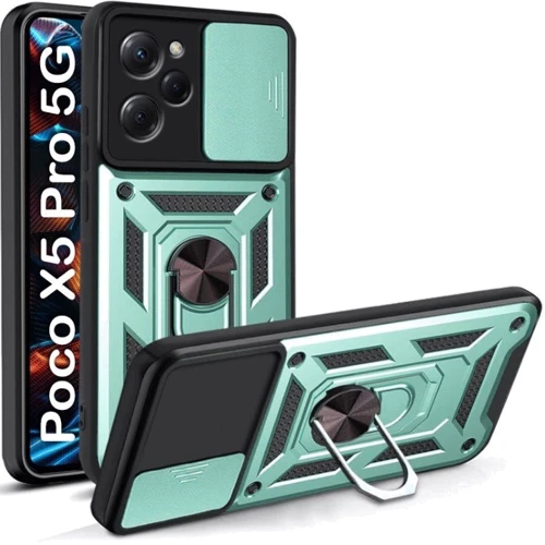 Чехол для телефонов BeCover Military Dark Green for Xiaomi Poco X5 Pro 5G (709116): Совместимость Xiaomi Poco X5 Pro 5G