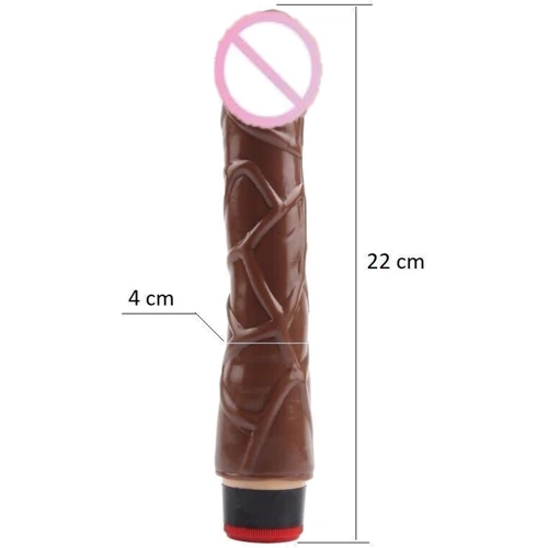 Вибратор CHISA 9” Vibe Cock - Brown, 291649