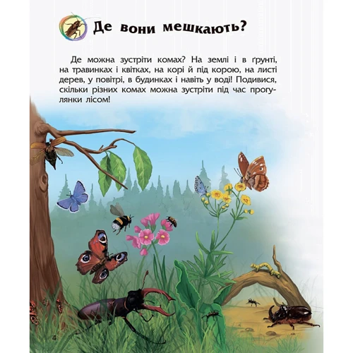 Енциклопедія дошкільника. Насекомі: Обкладинка Мягкая