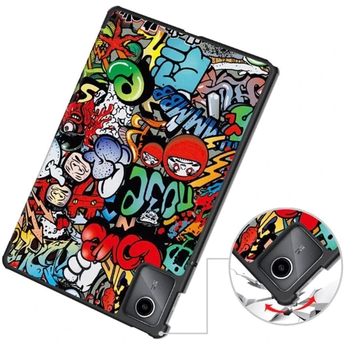 Аксесуар для планшетних ПК BeCover Smart Case Graffiti для Lenovo Tab M11 TB-TB330FU/Xiaoxin Pad 11 2024 (710757): Матеріал Искусственная кожа + TPU