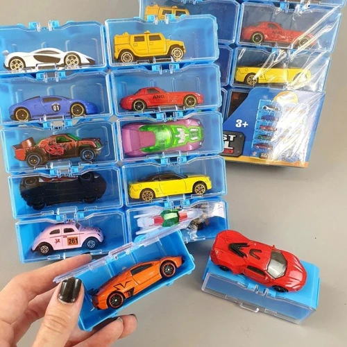 Набір металевих машинок KIMSC ARDI у кейсі, 10 штук (XY905-12)