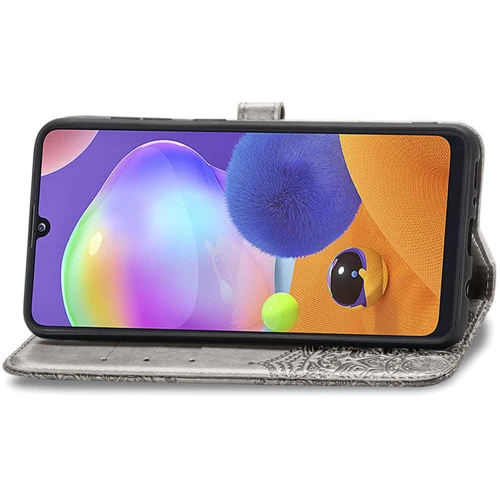 Аксесуар для смартфона Mobile Case Book Cover Art Leather Grey for Samsung M317 Galaxy M31s: Матеріал Искусcтвенная шкіра