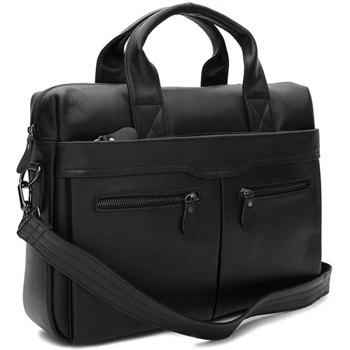 Mужская сумка мессенджер Ricco Grande черная (K19005-black): Пол Мужской