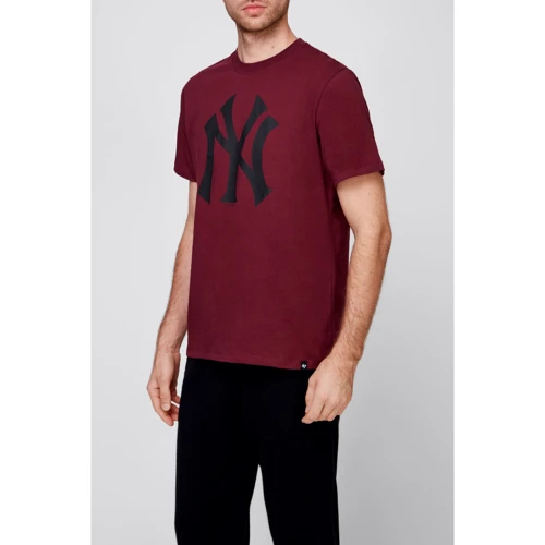 Футболка 47 Brand MLB New York Yankees (545507KM-FS) L червона з принтом: Вид Футболки
