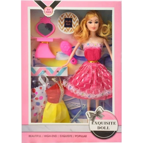 Іграшка Diy Toys Лялька модельна з аксесуарами та одягом 28 см (CJ-2255434)