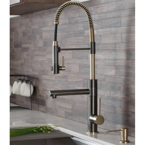 Змішувач для кухонного миття Kraus KPF-1603SBBG