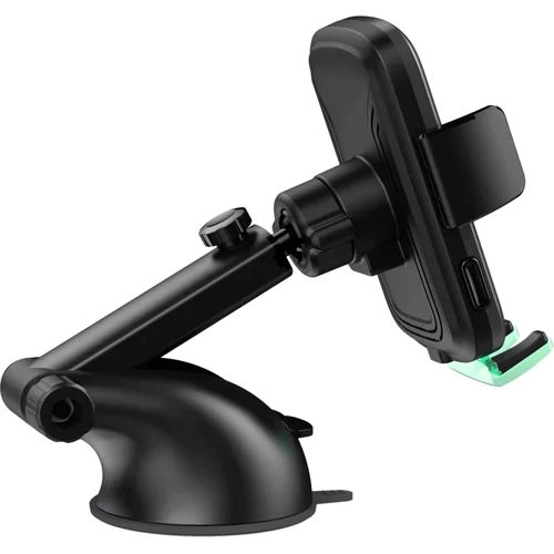 Тримач 2Е Car Holder Wireless Charger 15W 4.7-6.7" Black (2E-WCQ01-10): Тип автомобильный