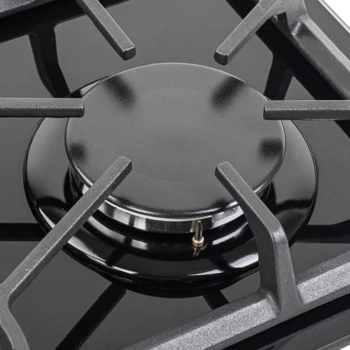 Варочная поверхность газовая Weilor GG 634 BL: Количество конфорок 4