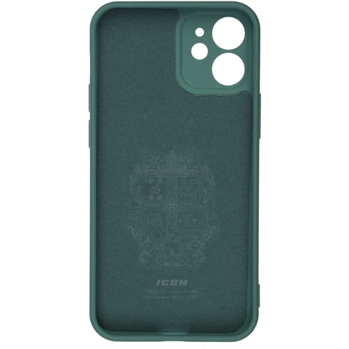 Чохол для iPhone ArmorStandart ICON Case Pine Green (ARM57484) for iPhone 12 mini: Колір зелений