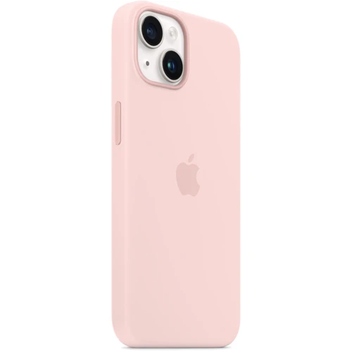 Чехол для iPhone Apple Silicone Case with MagSafe Chalk Pink (MPRX3) for iPhone 14 UA фото 5