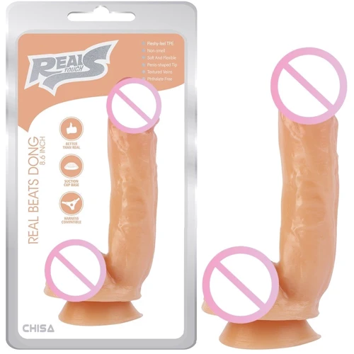 Фаллоимитатор Chisa Real Touch S Real Beats Dong 8.6"