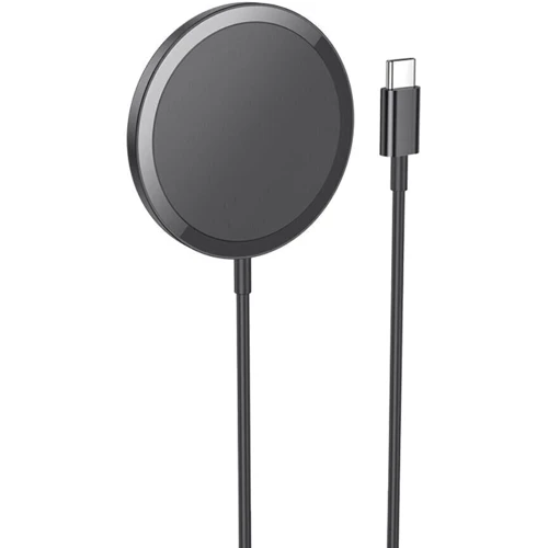 Зарядное устройство Hoco Wireless Charger CW52 Enjoy 15W Black for iPhone 16 I 15 I 14 I 13 I 12 series
