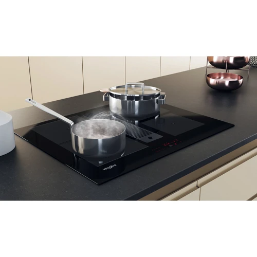 Варочная поверхность WHIRLPOOL WVH 1065B F KIT: Расположение панели спереди