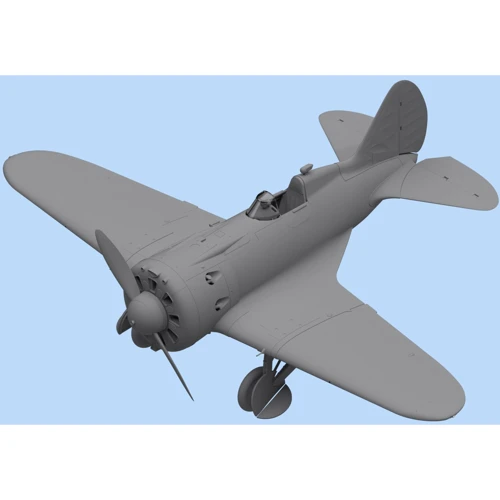 Радянський винищувач Полікарпов І-16 тип 24 WWII Soviet Fighter I-16, type 24 (ICM32001): Виробник ICM