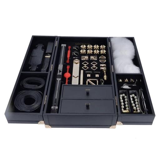 БДСМ-набор LOCKINK All-in-1 BDSM Play Kit - Crocodile Leather