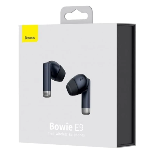 Наушники Baseus Bowie E9 Black (NGTW120001): Тип крепления без креплений
