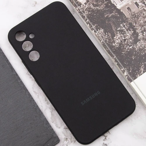 Чохол для телефона Lakshmi Premium Silicone Case з Logo Full Camera Black для Samsung A556 Galaxy A55: Колір черный