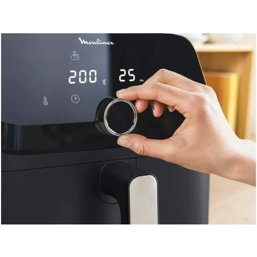 Фритюрница Moulinex Easy Fry Mega EZ8558F0: Материал корпуса металл / пластик
