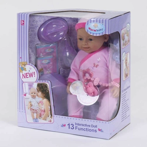 Пупс Warm Baby с аксессуарами (WZJ 030-528)