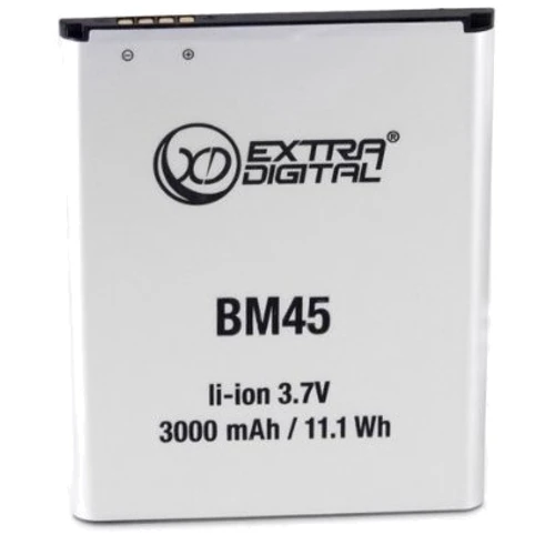 Аккумулятор Аккумулятор ExtraDigital for Xiaomi Redmi Note 2 (BM45) 3000 mAh