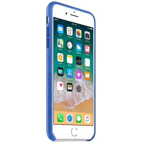 Чехол для iPhone Apple Leather Case Electric Blue (MRG92) for iPhone 8 Plus/iPhone 7 Plus: Тип аксессуара чехол