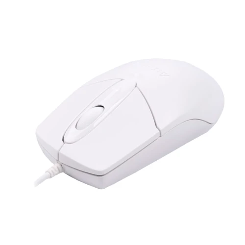 Мышь A4Tech OP-720 USB White: Интерфейс подключения проводная USB