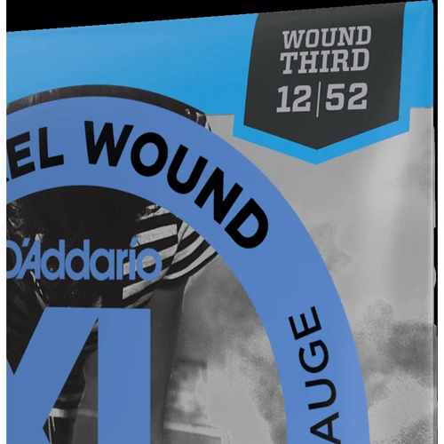 Струна для гитар Струны для электрогитар D'ADDARIO EJ21 XL NICKEL WOUND JAZZ LIGHT (12-52): В комплекте Набор из 6 струн