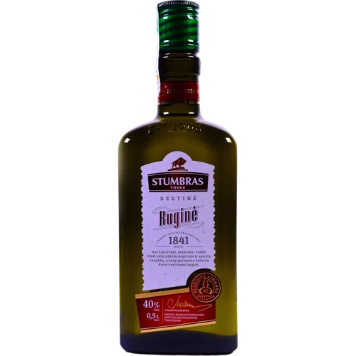 Водка Stumbras Vodka Rye, 0.5л 40% (PLK4770033228530)
