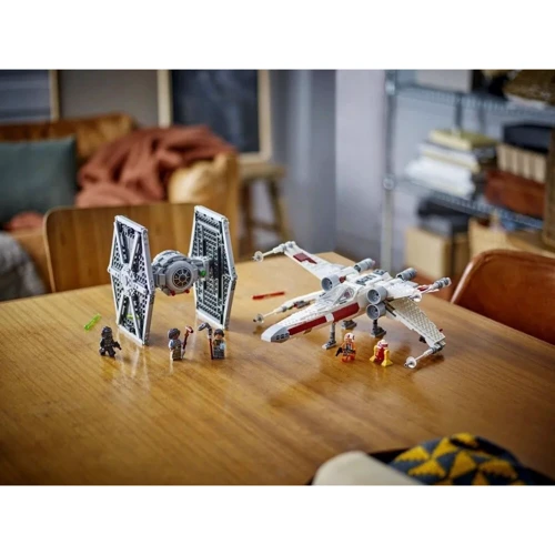 Конструктор LEGO Star Wars Сборный пакет «Истребитель TIE и Корабль X-Wing» 1063 детали (75393) фото 5