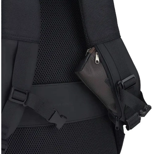 Рюкзак для ноутбука Gabol Expandable Backpack Capital 9/11L Black чорний (413156-001): Застібка Молния