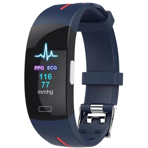 Фитнес-браслет Lemfo P3 Plus Blue\Red: Цвет синий