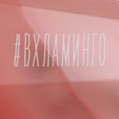 Бокал BeriDari "#ВХЛАМИНГО" розовый бриллиант 375 мл: Производитель BeriDari