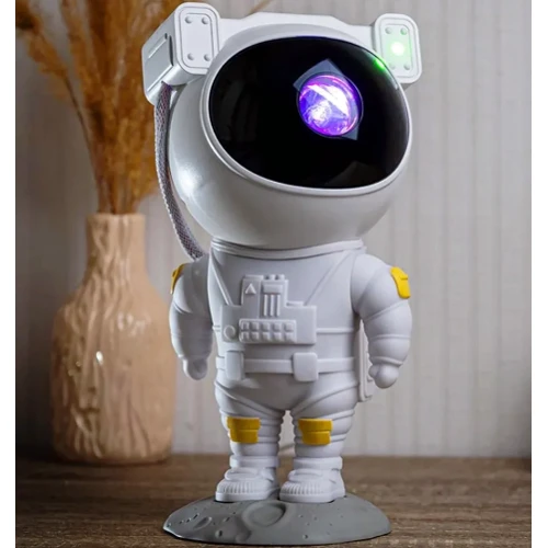 Дитячий нічник Bambi проектор зоряного неба Астронавт Sky Star Astronaut С65315: Режим підсвічування Разноцветный