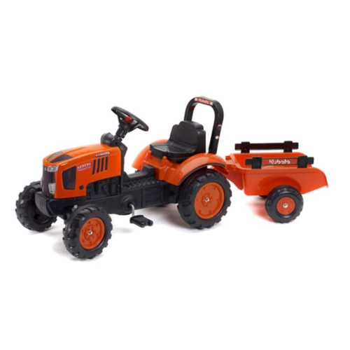 Детский трактор Falk Kubota на педалях Оранжевый (2065AB)