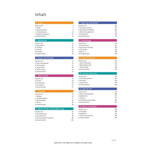 Starten wir! A1: Arbeitsbuch: Виробник Hueber
