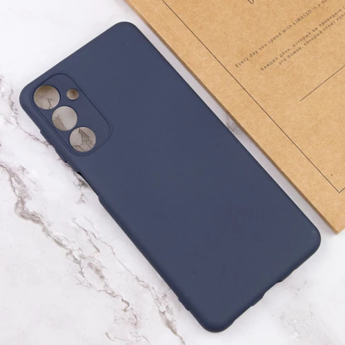 Чехол для телефонов Lakshmi Case Silicone Cover Full Camera Midnight Blue for Samsung A256 Galaxy A25 5G: Материал силикон