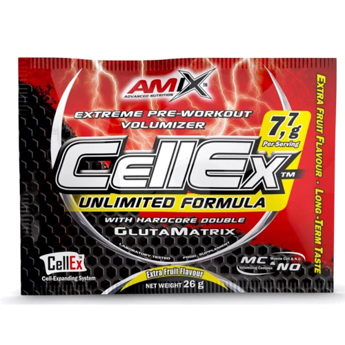 Комплекс до тренировки Amix CellEx Unlimited Formula 26 g / 1 servings / fruit punch