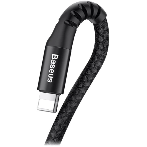 Кабель Baseus USB Cable to Lightning Fish Eye Spring 1m Black (CALSR-01)