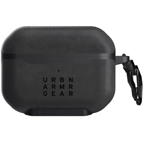 Чехол для наушников Urban Armor Gear UAG Metropolis Case LTHR ARMR BLACK (102256118340) for Apple AirPods Pro