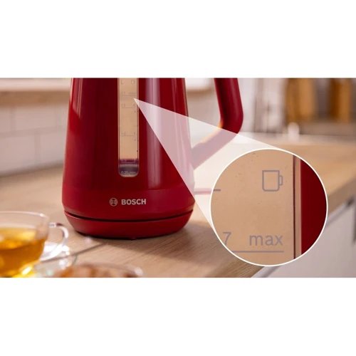 Электрочайник Bosch TWK1M124: Покрытие нагревательного элемента (материал) нержaвеющaя стaль