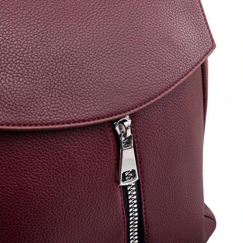Женский рюкзак Valiria Fashion бордовый (DETAE8194-5-1): Фактура Зернистая, Матовая