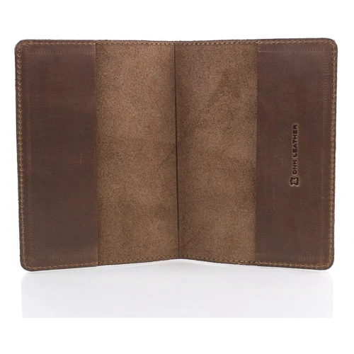 Обложка для паспорта DNK Leather коричневая (DNK-Pasport-Hcol.G): Страна производитель Украина