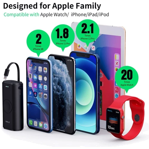 Внешний аккумулятор iWALK Power Bank 9000mAh Black (DBL9000W-BK) фото 9