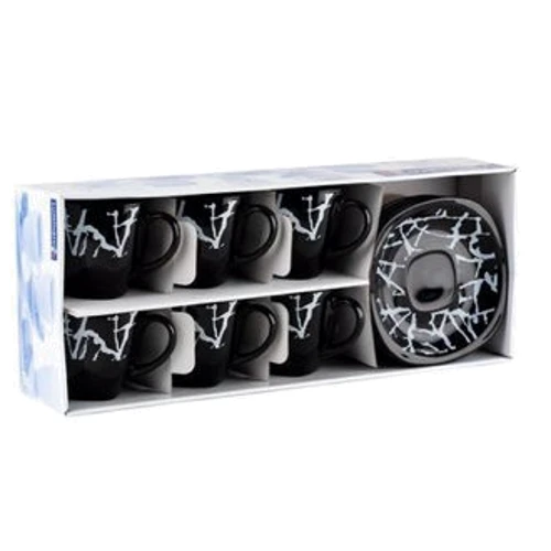 Столовый сервиз Сервиз Luminarc Dripping Black G9672 (6 пр.) (220 мл)