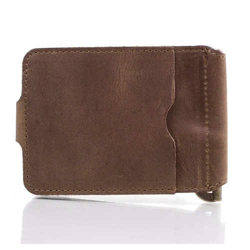 Мужской зажим для денег DNK Leather коричневый (DNK-Clamp-Hcol-G): Страна производитель Украина
