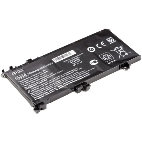 Батарея для ноутбука Акумулятор PowerPlant для ноутбуків HP Omen 15 AX000 (HSTNN-UB7A, TE03) 11.55V 3500mAh (NB461455): Сумісність HP Omen 15 AX000 (HSTNN-UB7A, TE03)