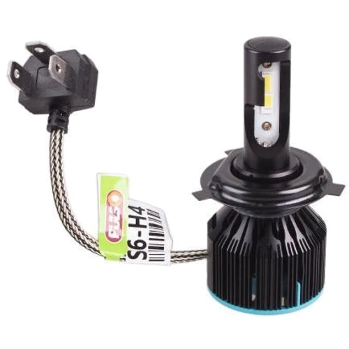 Лампы PULSO S6/LED/H4-H/L/Flip Chip/12-24V/33W/3600Lm/6000K (S6-H4): Головной свет Дальний свет, Ближний свет