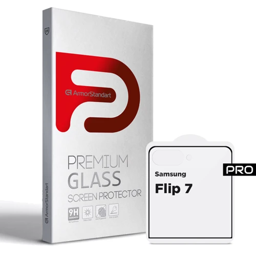ArmorStandart Tempered Glass Pro Black для Samsung F766 Galaxy Flip 7 (ARM88009): undefined undefined